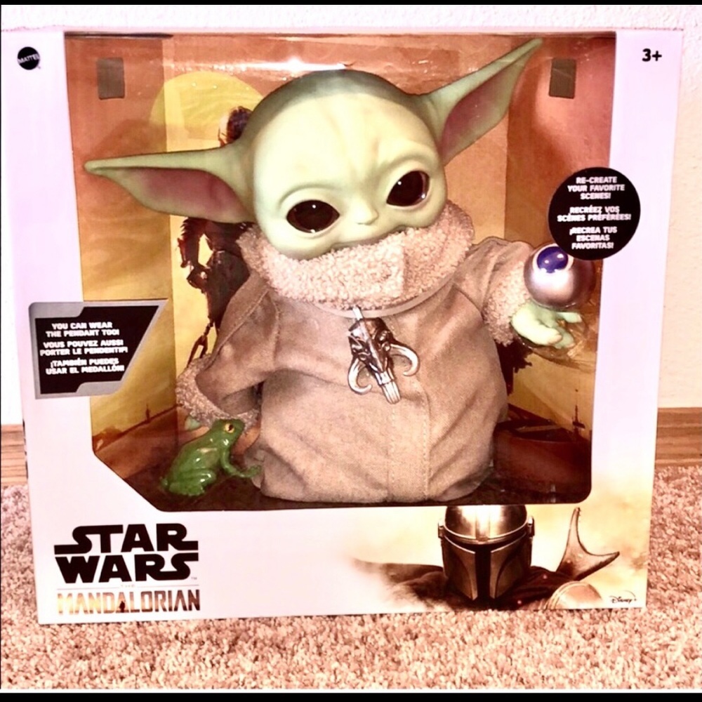 Star Wars The Mandalorian (Baby Yoda) Animated Set NIB